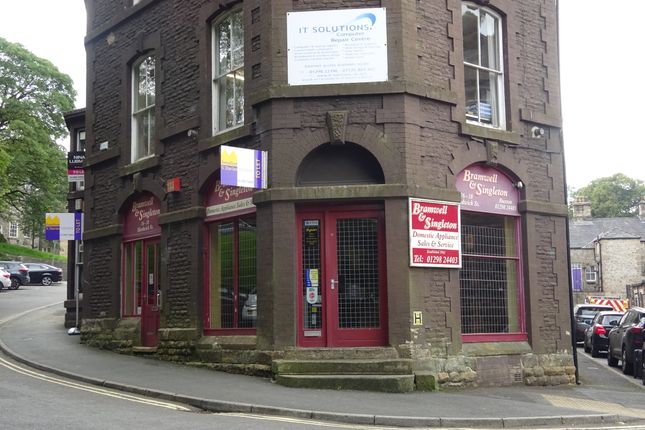 Retail premises to let in Hardwick Street, High Peak