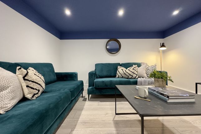 A Stylish And Spacious Modern Living Room, Perfect...