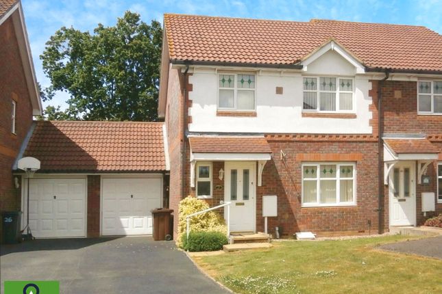 Thumbnail Semi-detached house to rent in Chaffinch Drive, Kingsnorth, Ashford, Kent