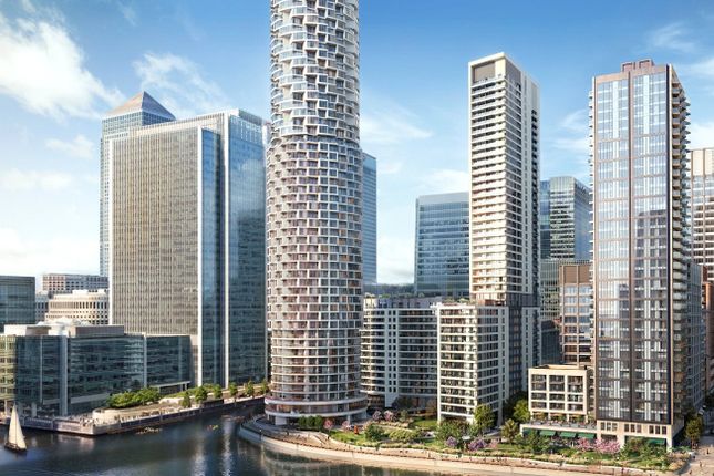 Thumbnail Flat for sale in One Park Drive, One Canada Square, Canary Wharf, London