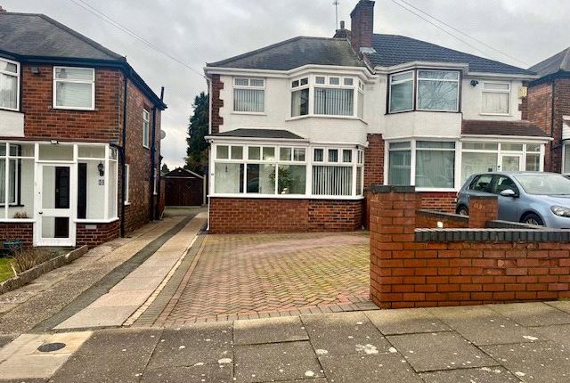 Semi-detached house for sale in Millington Road, Birmingham, West Midlands