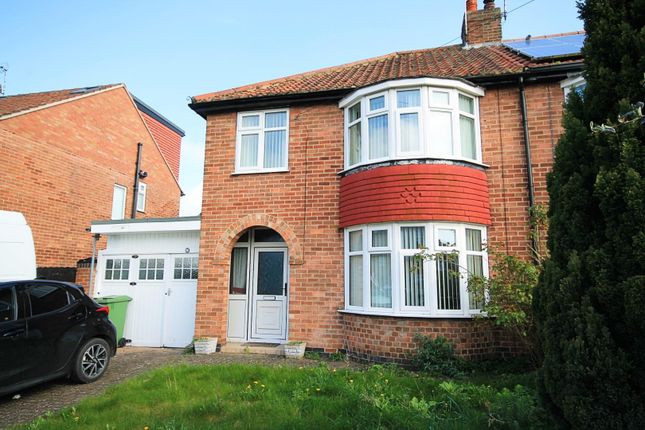 Thumbnail Semi-detached house for sale in Sitwell Grove, York, North Yorkshire