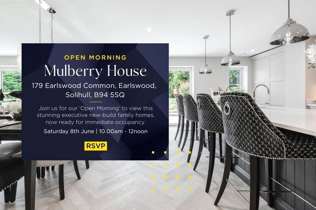 Thumbnail Detached house for sale in Mulberry House At The Firs, 179 Earlswood Common, Earlswood, Solihull
