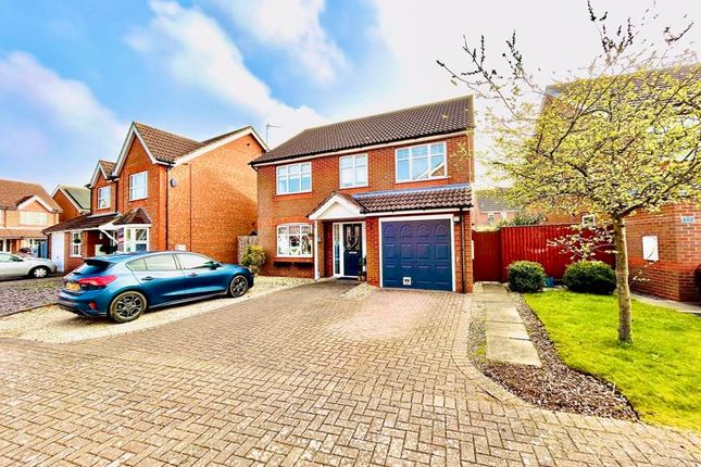 Thumbnail Detached house for sale in Arran Close, New Waltham, Grimsby
