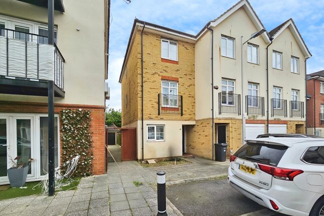 Thumbnail End terrace house for sale in Blackthorn Road, Ilford