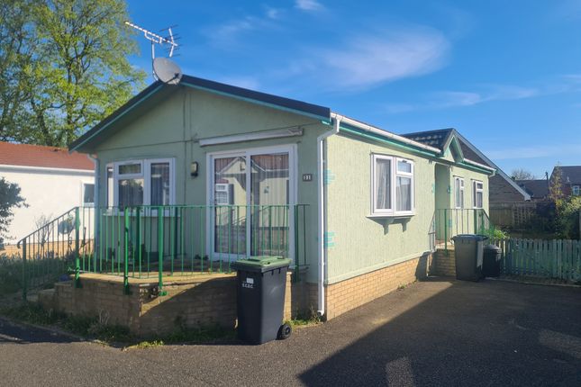 Thumbnail Mobile/park home for sale in New Orchard Park, Littleport, Ely