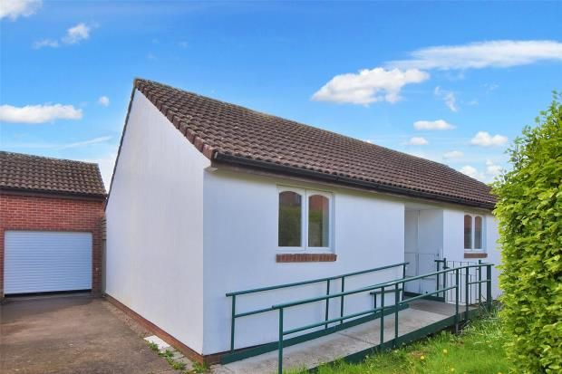 Thumbnail Detached bungalow for sale in St. Margarets View, Exmouth, Devon