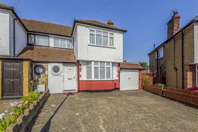 Thumbnail Semi-detached house for sale in Beulah Close, Edgware, Greater London.