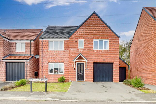 Thumbnail Detached house for sale in First Oak Drive, Clipstone Village, Mansfield, Nottinghamshire