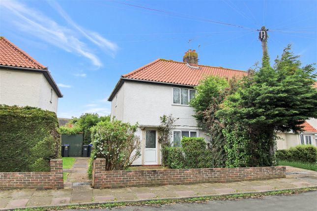 Thumbnail End terrace house for sale in Ruskin Road, Broadwater, Worthing