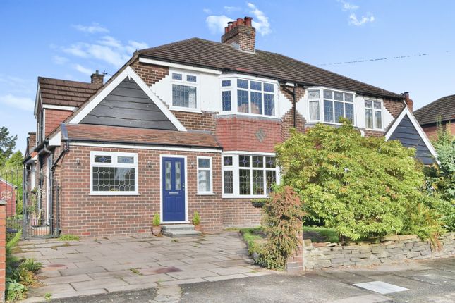 Thumbnail Semi-detached house for sale in Barwell Road, Sale, Greater Manchester