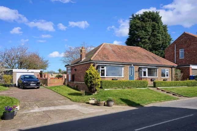Thumbnail Detached bungalow for sale in Main Street, Welwick, Hull