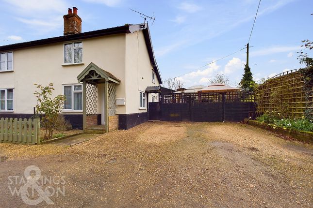 Thumbnail Cottage for sale in Mellis Road, Thrandeston, Diss