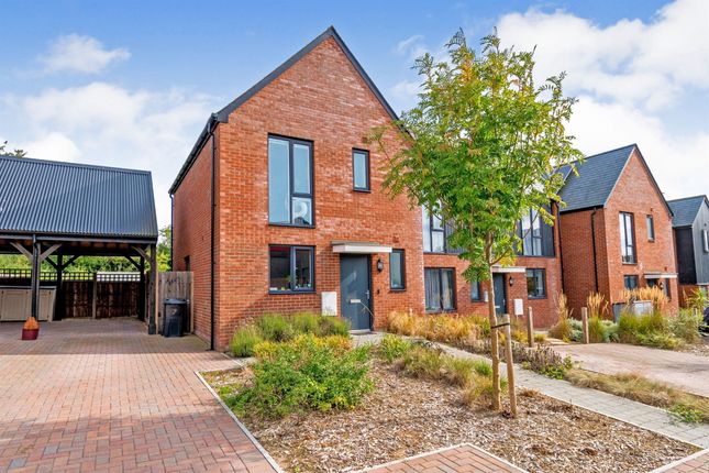 Thumbnail End terrace house for sale in Harding Close, Sutton Scotney, Winchester