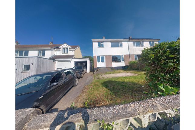 Semi-detached house for sale in Lanherne Avenue, Newquay