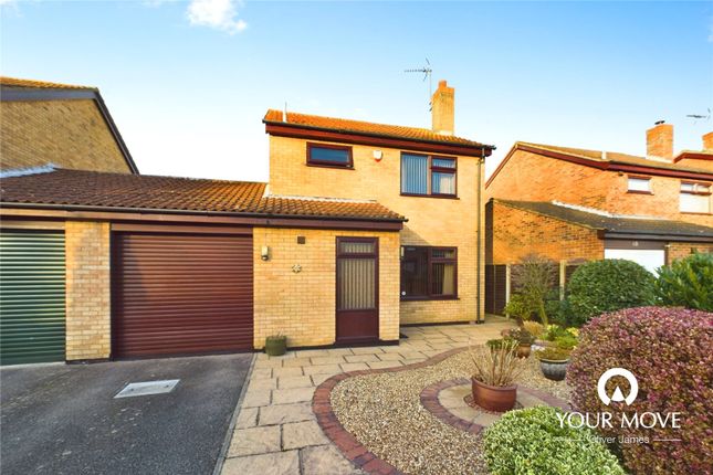 Link-detached house for sale in Cherry Hill Close, Worlingham, Beccles, Suffolk