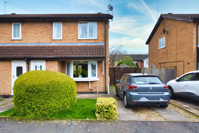 Semi-detached house for sale in Well Spring Hill, Wigston, Leicester