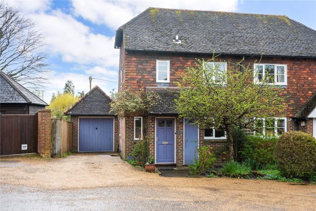 Thumbnail End terrace house for sale in The Old School, School Lane, Fittleworth, Pulborough