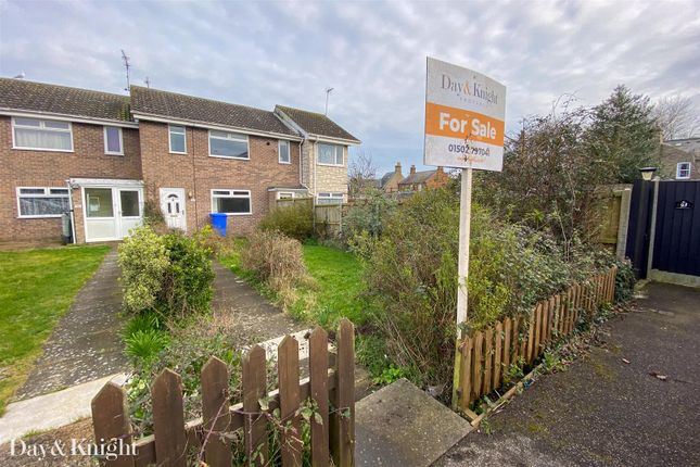 Thumbnail Terraced house for sale in Catchpole Close, Kessingland, Lowestoft