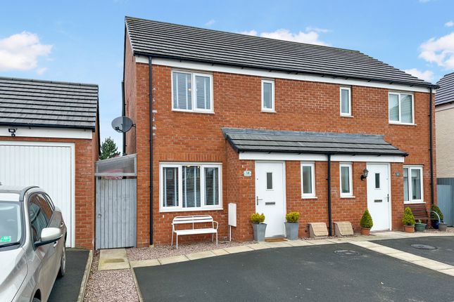Thumbnail Semi-detached house for sale in Admiral Way, Carlisle