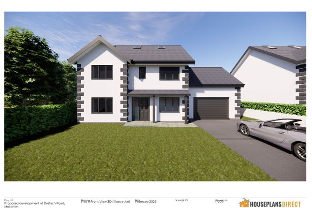 4-bed house on PLOT 6, Drefach Rd,, Carmarthenshire, £160,000