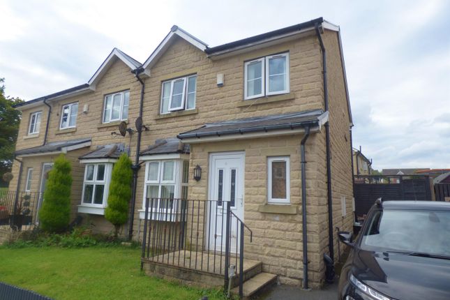 Thumbnail Semi-detached house for sale in Keighley Close, Illingworth, Halifax