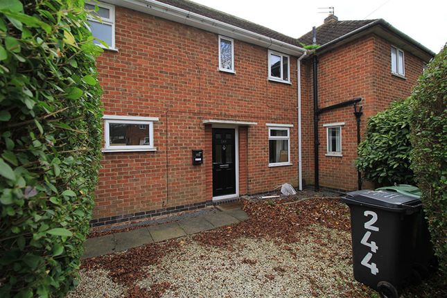 Thumbnail Town house to rent in Alan Moss Road, Loughborough