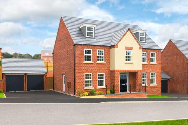 Thumbnail Detached house for sale in "Lichfield" at Clayson Road, Overstone, Northampton