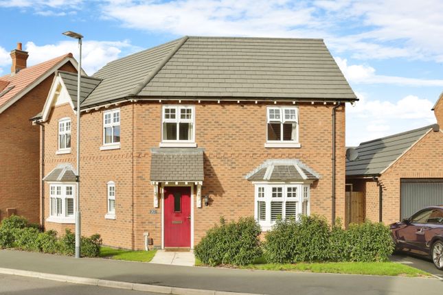 Thumbnail Detached house for sale in Catlow Street, Hugglescote, Coalville, Leicestershire