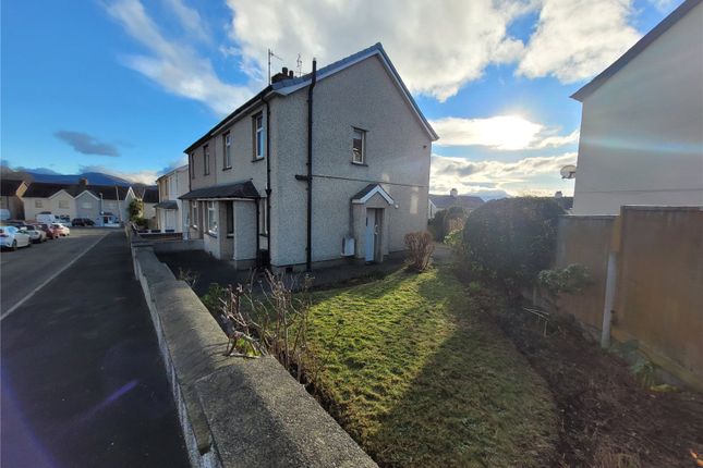 Semi-detached house for sale in Y Glyn, Caernarfon, Gwynedd
