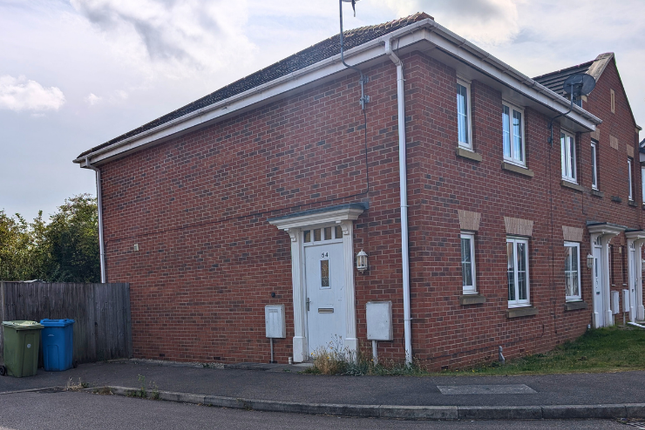 Thumbnail End terrace house for sale in Samian Close, Worksop