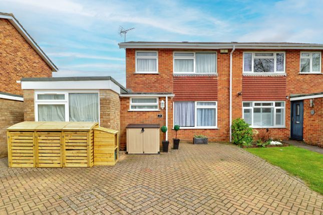 Thumbnail Semi-detached house for sale in Highfield Way, Hazlemere, High Wycombe, Buckinghamshire