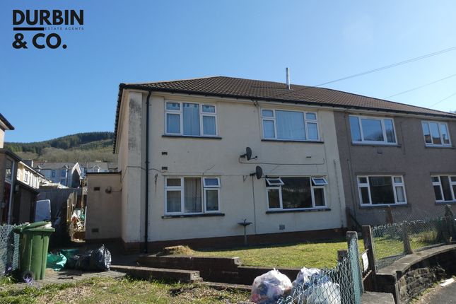 Thumbnail Flat for sale in The Poplars, Caegarw, Mountain Ash