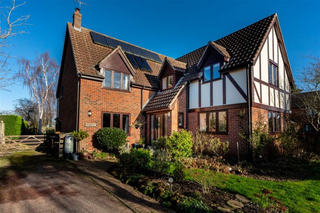 Thumbnail Detached house for sale in Vicarage Road, Great Hockham, Thetford
