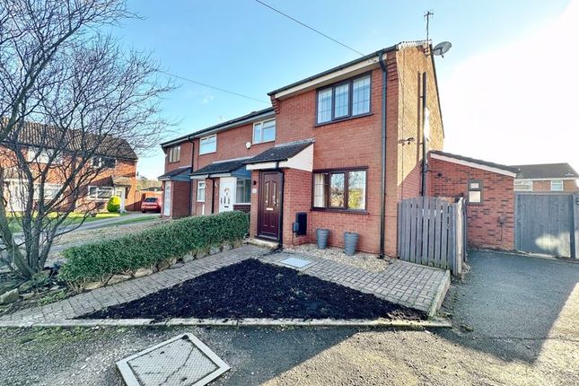 Thumbnail Semi-detached house for sale in Litcham Close, Upton, Wirral
