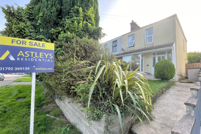 Thumbnail Semi-detached house for sale in West Cross Avenue, West Cross, Swansea