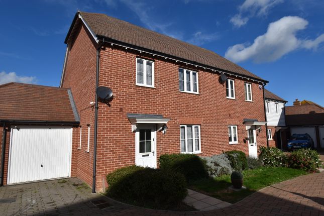Thumbnail End terrace house for sale in Grayling Road, Iwade, Sittingbourne