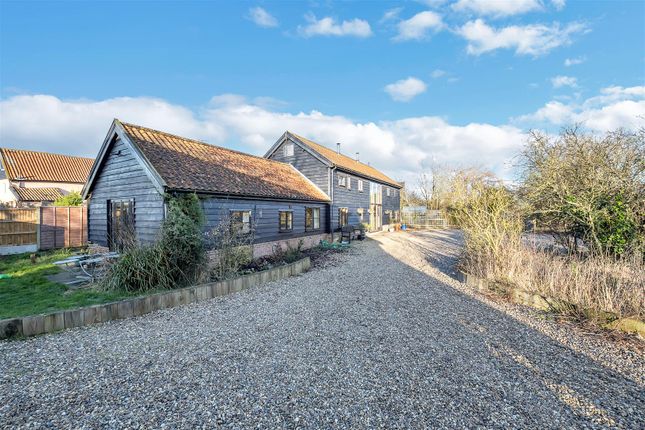 Barn conversion for sale in Mill Road, Wyverstone, Stowmarket