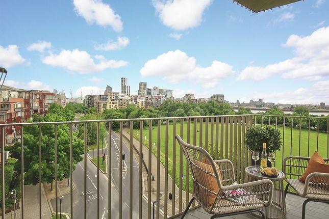 2 bed flat for sale in The Village Square, West Parkside, Greenwich, London SE10