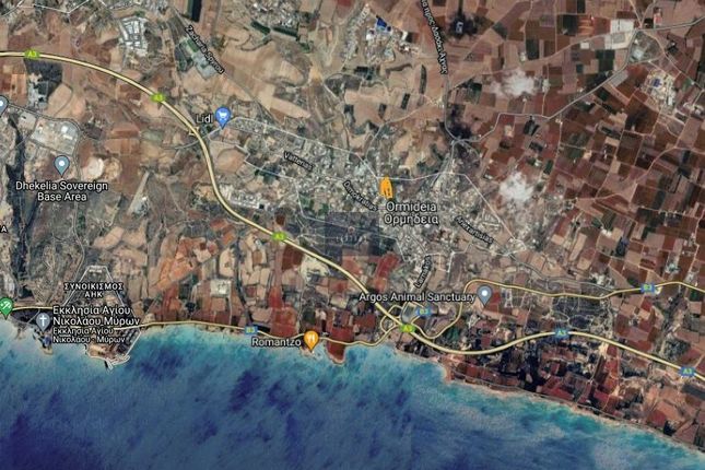 Thumbnail Land for sale in Ormideia, Cyprus