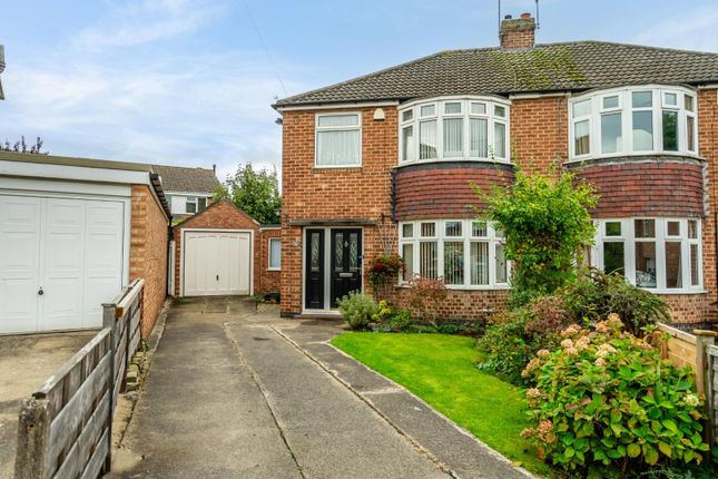 Thumbnail Semi-detached house for sale in Manor Park Close, Rawcliffe, York
