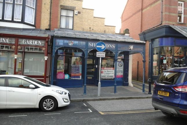 Retail premises to let in Penrhyn Road, Colwyn Bay