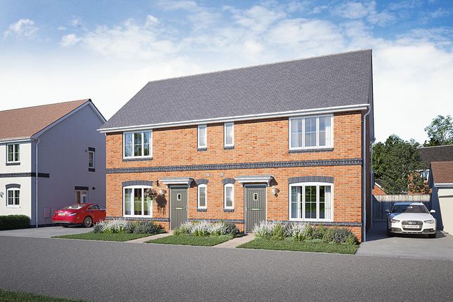 Thumbnail Semi-detached house for sale in "The Midford" at East Bower, Bridgwater
