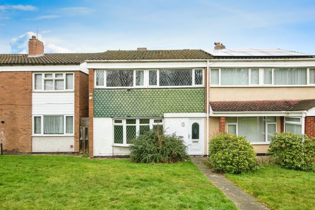 Thumbnail End terrace house for sale in Whittington Close, West Bromwich