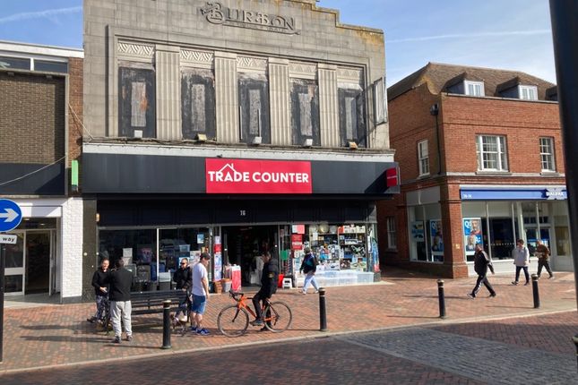 Thumbnail Retail premises to let in 76 High Street, Sittingbourne, Kent