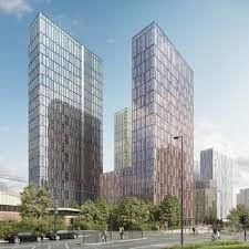 Thumbnail Flat for sale in Plot 2 X1 Michigan Towers, Broadway, Salford Quays, Salford