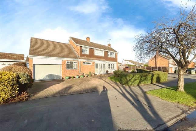 Thumbnail Detached house for sale in Kelmarsh Avenue, Wigston, Leicestershire