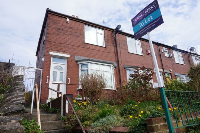 Thumbnail End terrace house to rent in Glencoe Road, Sheffield
