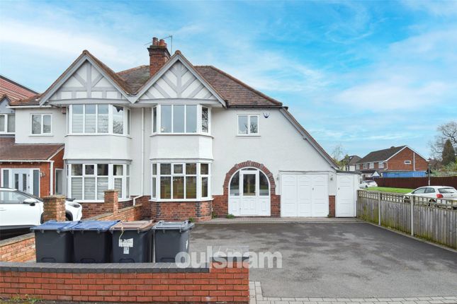 Semi-detached house for sale in Stratford Road, Hall Green, Birmingham, West Midlands