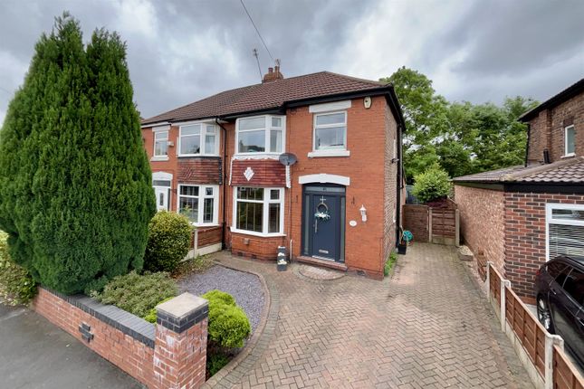 Thumbnail Semi-detached house for sale in Aber Road, Cheadle